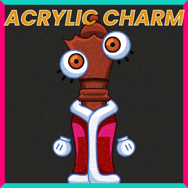 Queenie Wiggle Doll Keychain