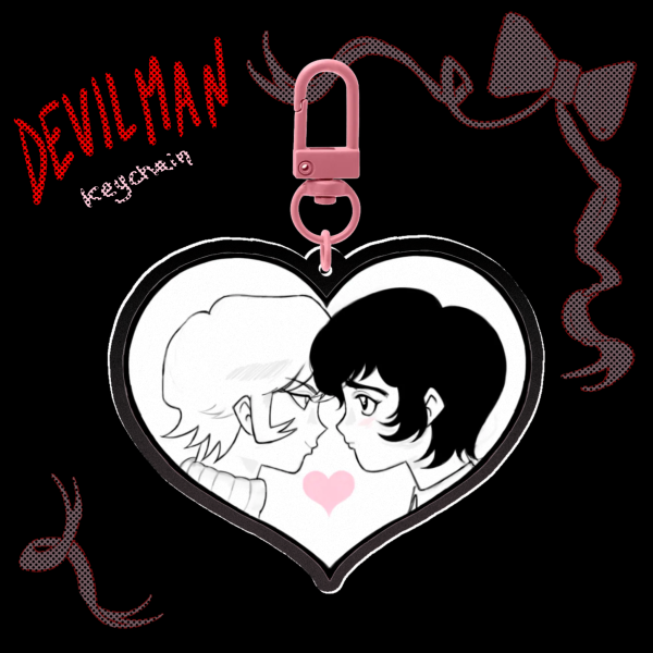 DEVILMAN (Ryo x Akira) Acrylic Keychain