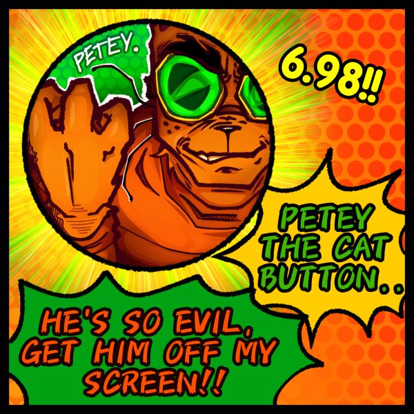 EVIL PETEY BADGE!!