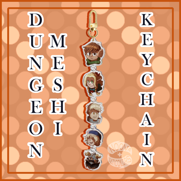 Dungeon Meshi Acrylic Keychains