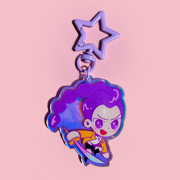 Rumi Rainbow Acrylic Charm | Kpop Demon Hunters