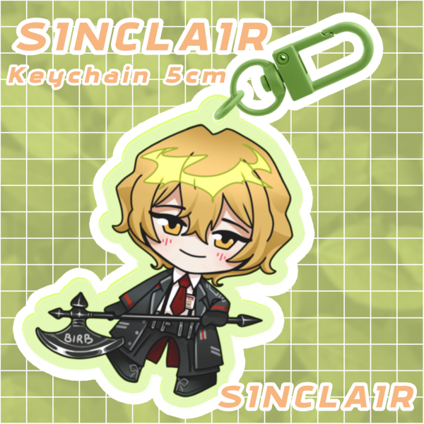 Sinclair - Limbus Company Keychain
