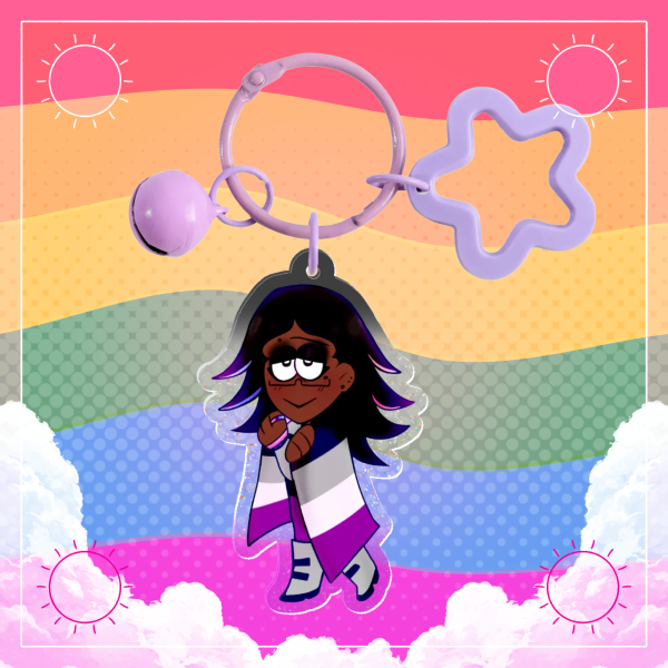 Zephyr Pride Month Keychain - V2