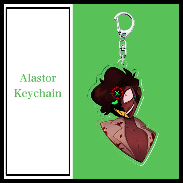 Alastor Acrylic Keychain