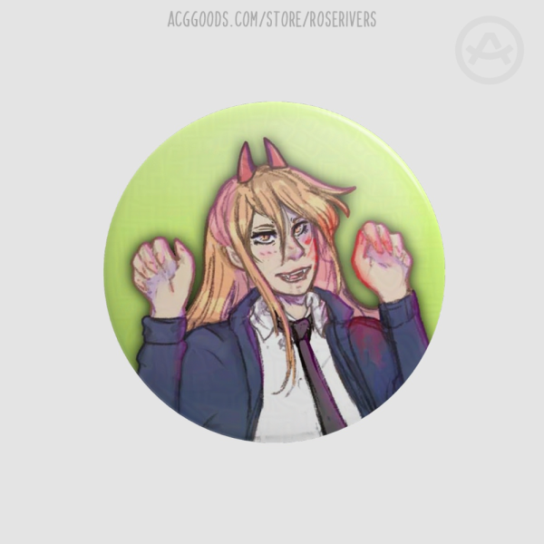 Power - 44mm Pinback Button