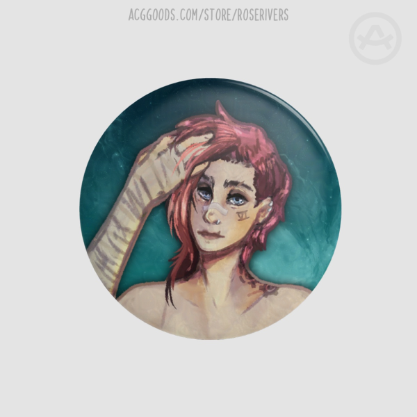 Violet Arcane - 44mm Pinback Button