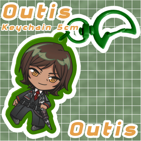 Outis - Limbus Company Keychain