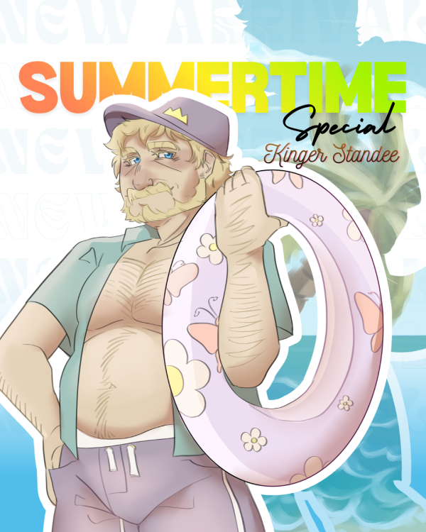 Summertime Special || Kinger Double Sided Acrylic Standees || TADC
