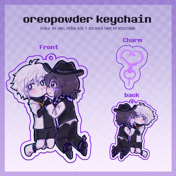 💜 oreopowder keychain