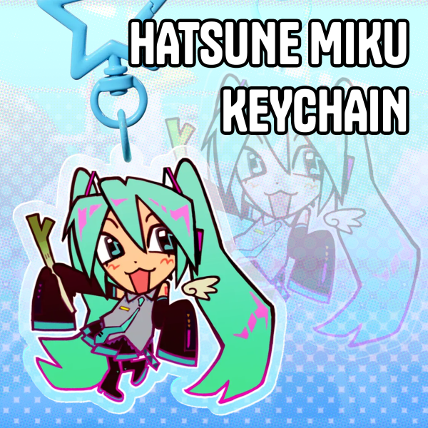 Hatsune Miku Keychain