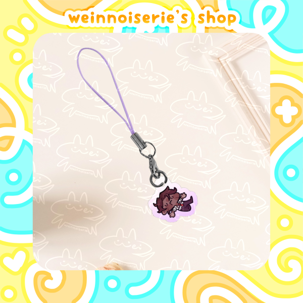 Heathcliff Phone Charm