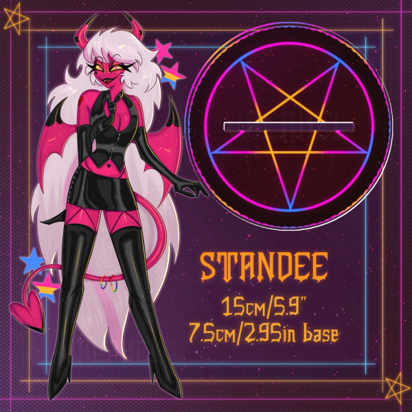 Pride Verosika | Helluva Boss Standee