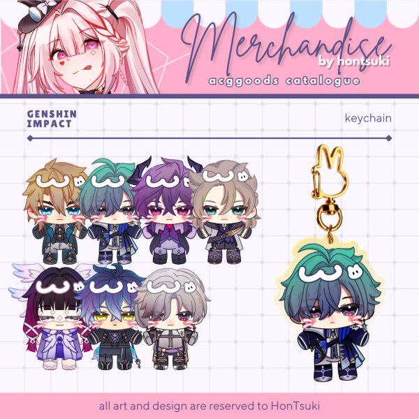 Lohen Acrylic Keychain