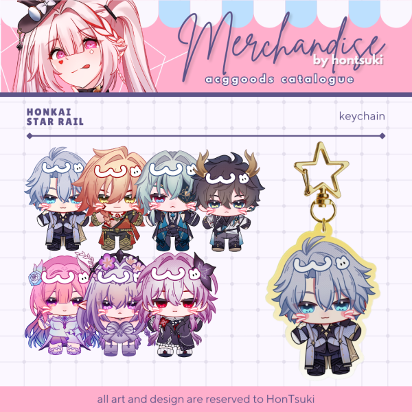 Phainon HSR Acrylic Keychain