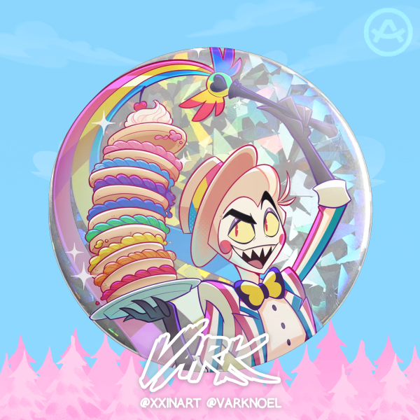 Lucifer Pride 2026 Holographic Badge