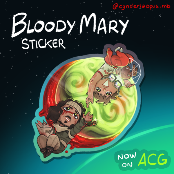 BloodyMary - Eclipse sticker