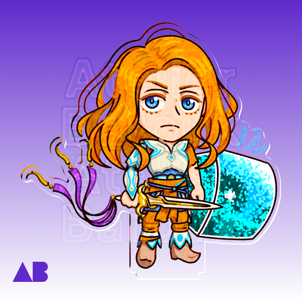 Laufey (God of War Laufey) Clear Acrylic Standee