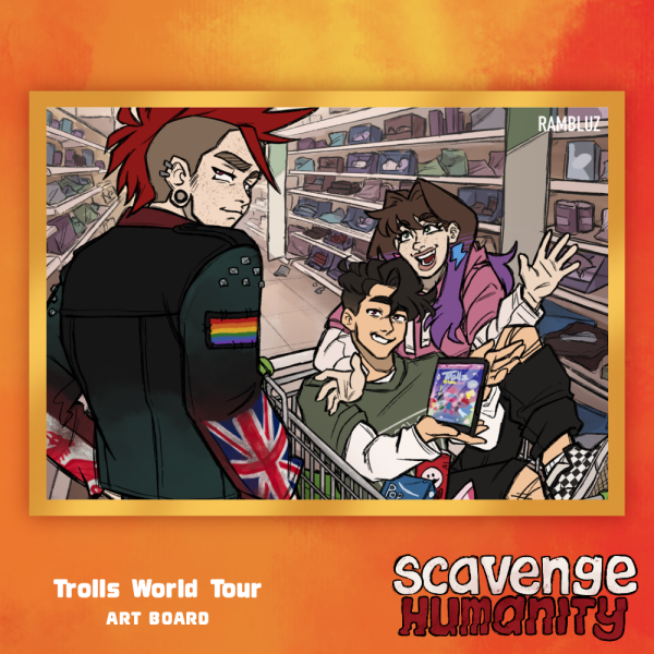 Trolls World Tour - Art Board