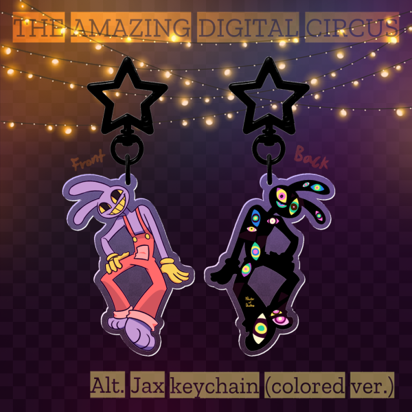 Alt. Jax (Colored ver.) Acrylic Keychain