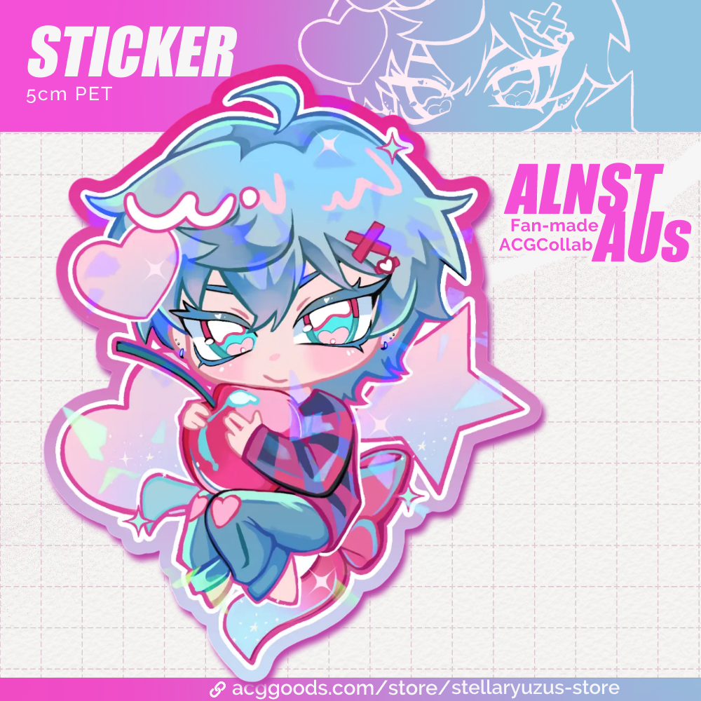Cherry Till PET Sticker - ALNST AUs 