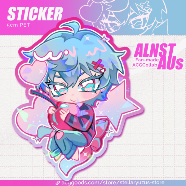 Cherry Till PET Sticker - ALNST AUs 