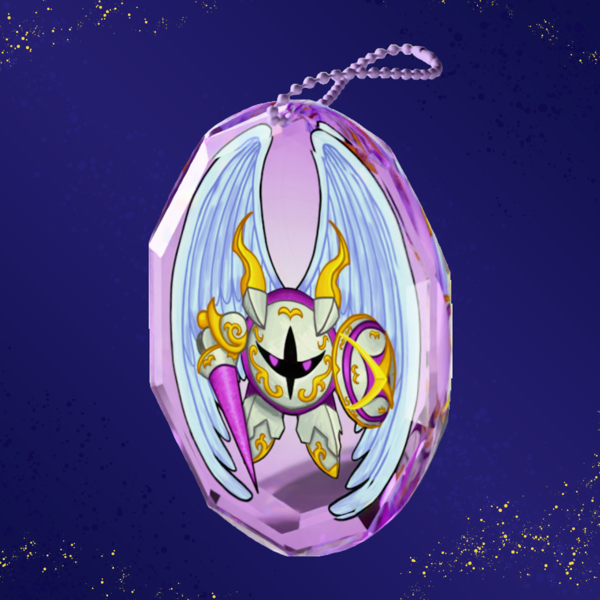 [Poyo] Aeon Hero (Light) ~ Gemstone Acrylic Keychain