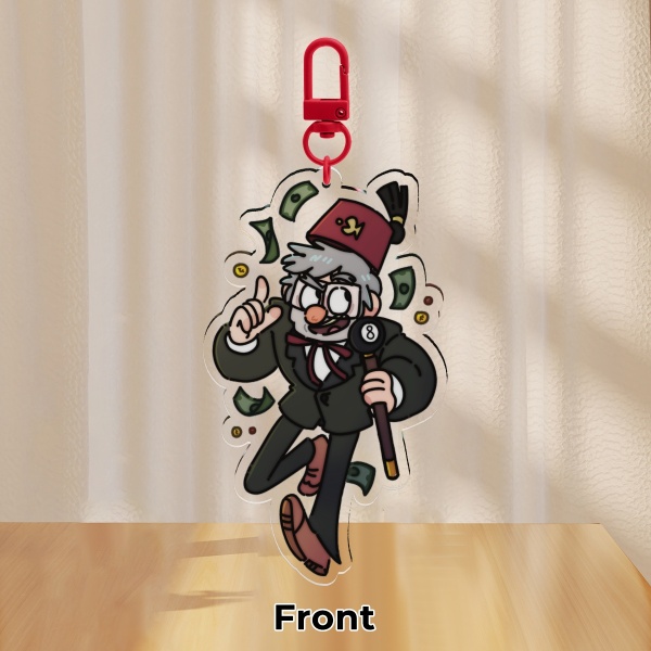 Grunkle Stan Keychain