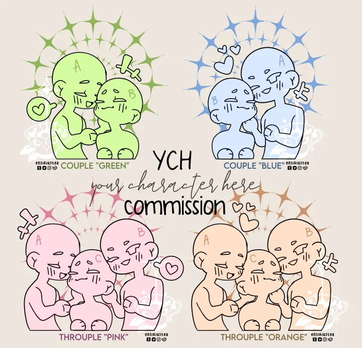 YCH Couple & Throuple