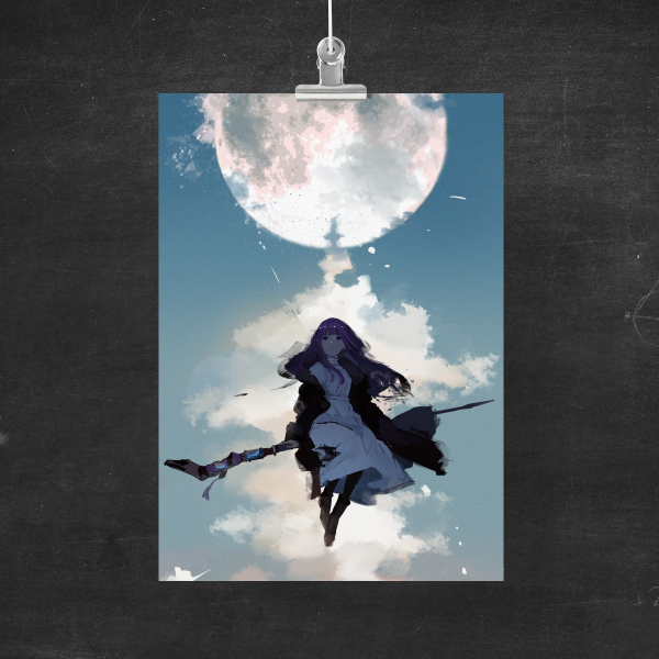 Fern Moon Poster