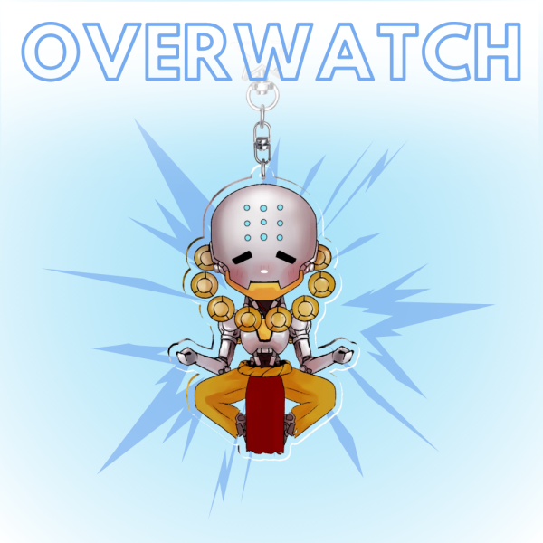 Zenyatta Acrylic Keychain