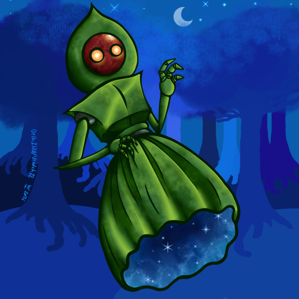 Flatwoods monster Keychain