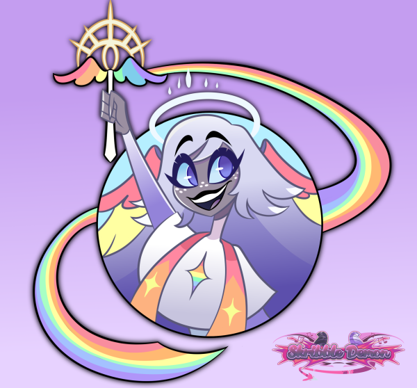 Hazbin Hotel Emily LGBTQ Charm