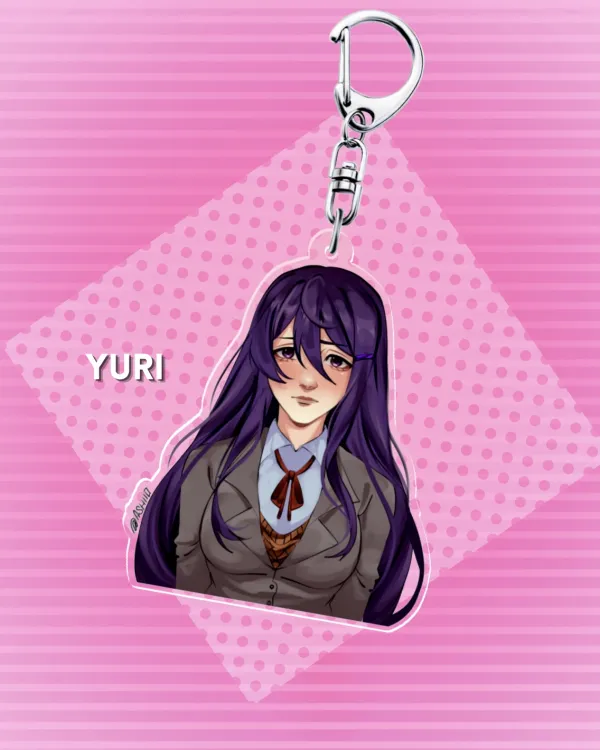 Yuri Charm Keychain