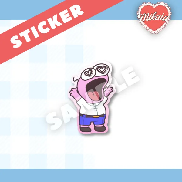 PIM YIPEE Sticker! | SMILING FRIENDS | By Mikaia