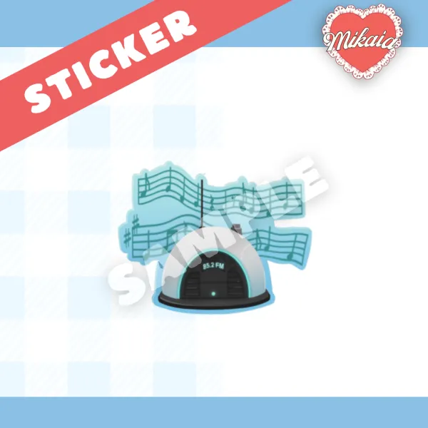 PORTAL RADIO Sticker! | PORTAL 2 | By Mikaia