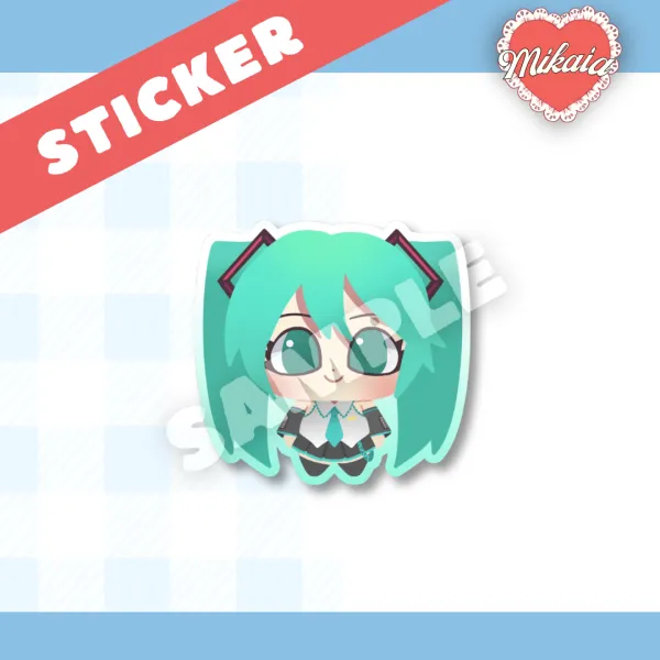HATSUNE MIKU Sticker! | VOCALOID | By Mikaia