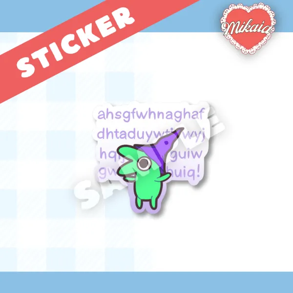 GLEPP YAP Sticker! | SMILING FRIENDS | By Mikaia