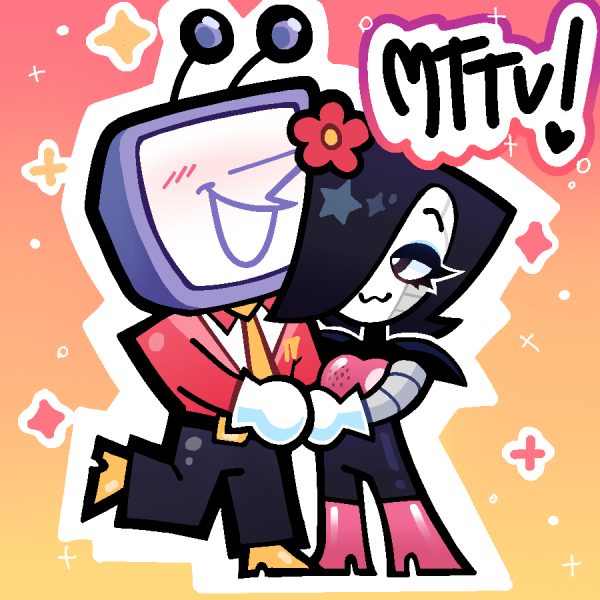 Mettatenna Die Cut Sticker