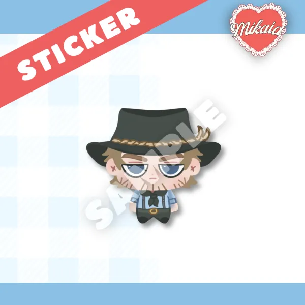 ARTHUR MORGAN Sticker! | RDR2 RED DEAD REDEMPTION 2 | By Mikaia