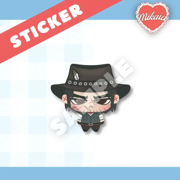 JOHN MARSTON Sticker! | RDR2 RED DEAD REDEMPTION 2 | By Mikaia