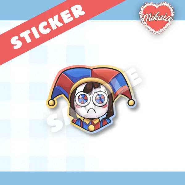 POMNI Sticker! | TDAC THE AMAZING DIGITAL CIRCUS | By Mikaia