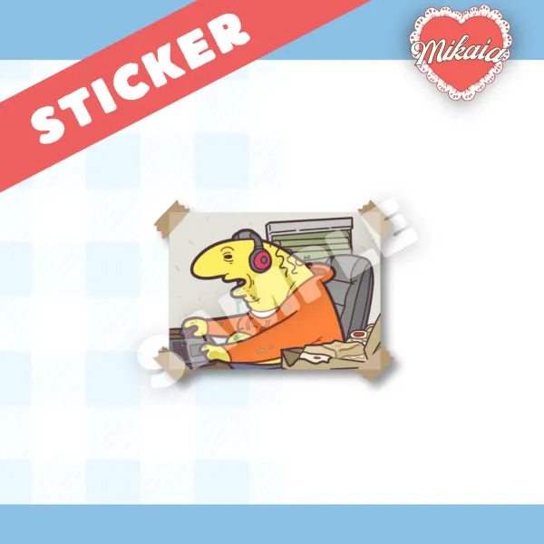 CHUD CHARLIE Sticker! | SMILING FRIENDS | By Mikaia