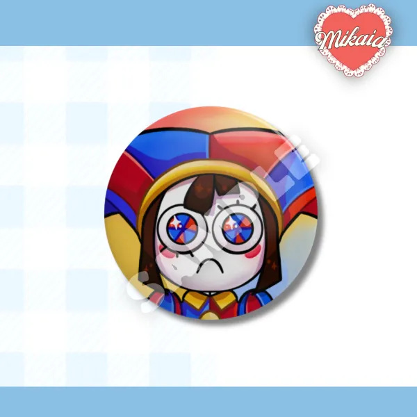 POMNI BUTTON PIN  | The Amazing Digital Circus TADC | By Mikaia