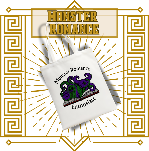 Vertical Part-print Canvas Tote Bags - romance
