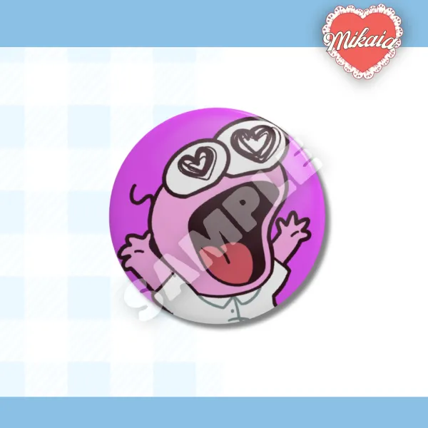 PIM YIPEE Button Pin! | SMILING FRIENDS | By Mikaia
