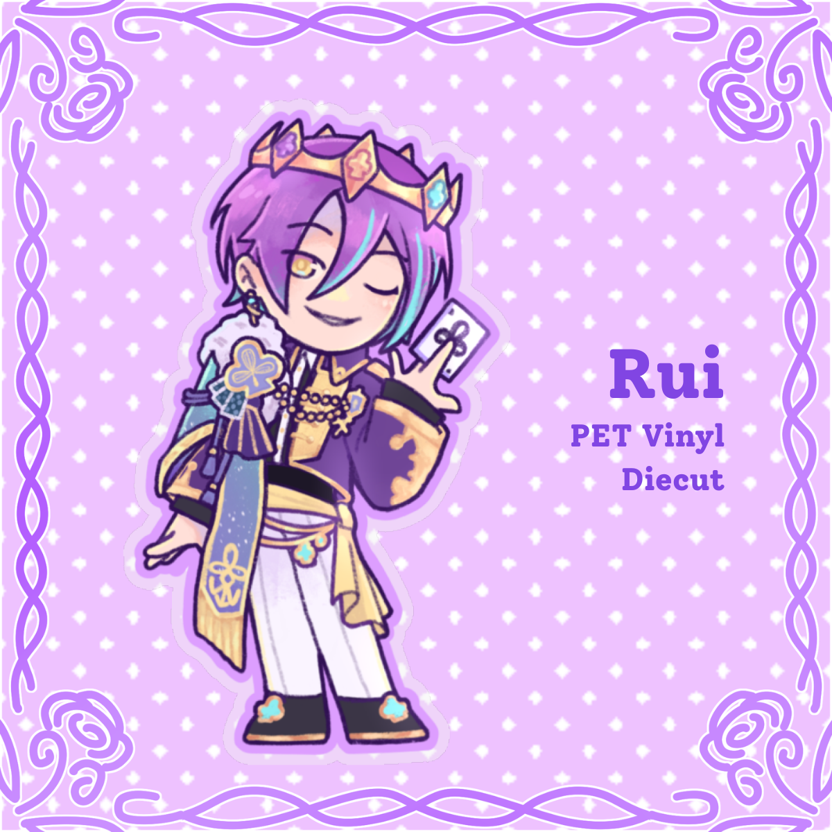 Rui Kamishiro PET Vinyl Diecut
