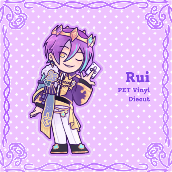 Rui Kamishiro PET Vinyl Diecut