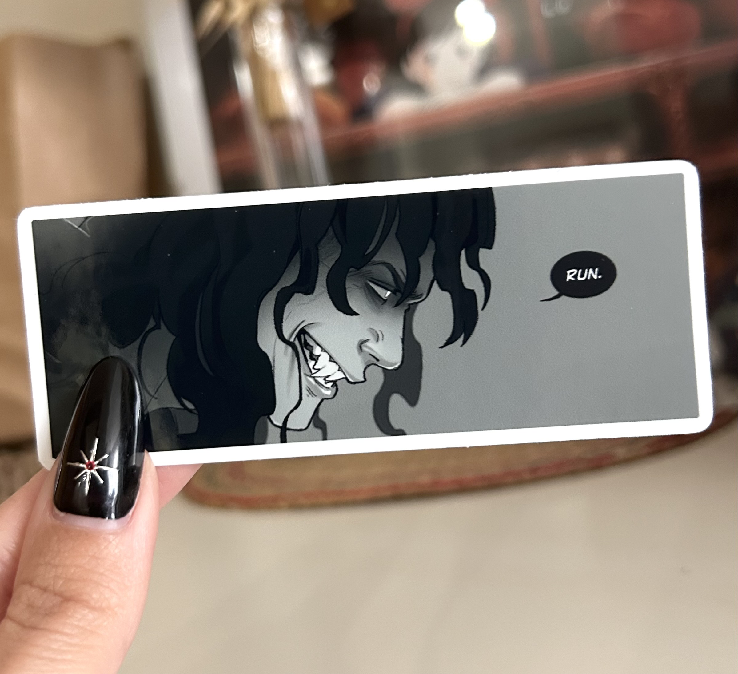 Eddie Munson "Run" Sticker