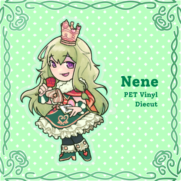 Nene Kusanagi PET Vinyl Diecut