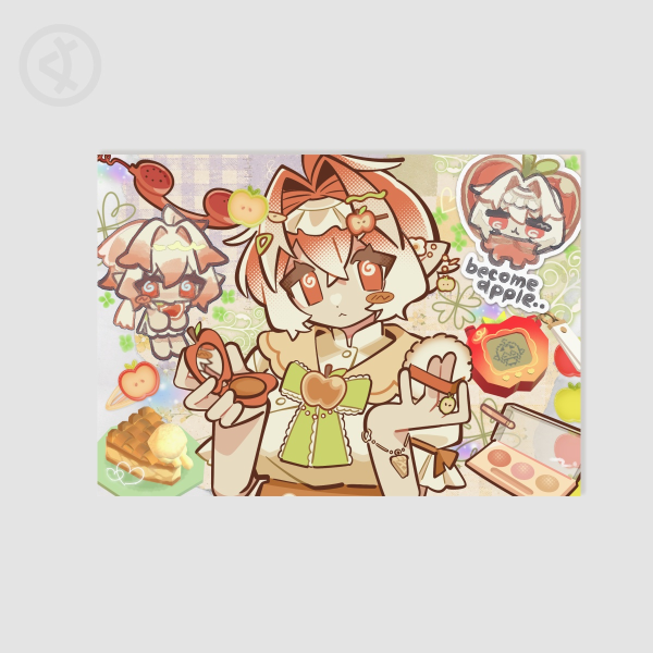 OC | Apple Vampire RinRin A5 Print
